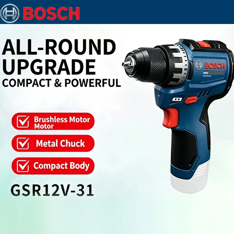 Bosch GSR 12V-31 Bor Listrik T - Power Tools Professional ulasan dan harga
