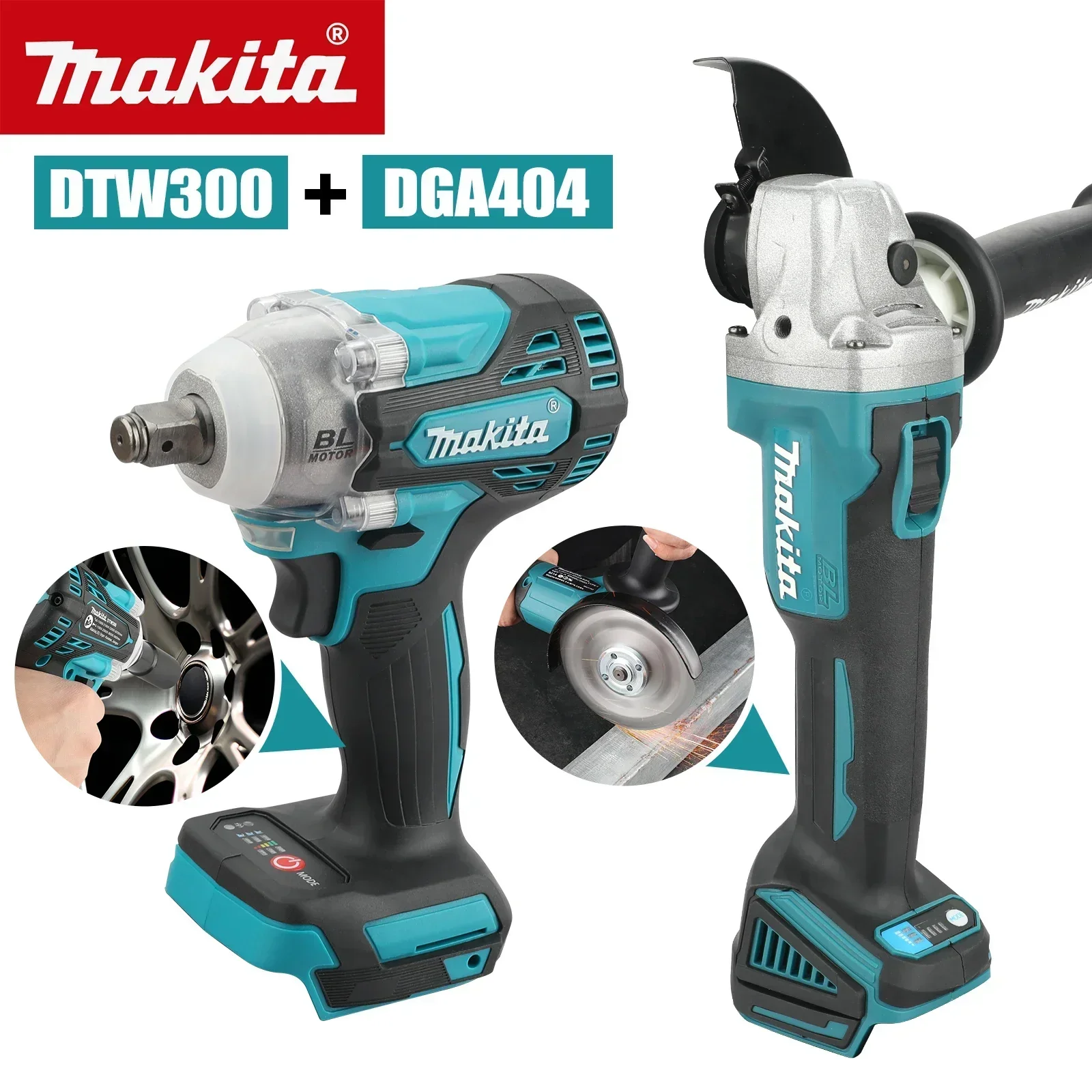 Makita DTW300 atau DGA404 Comb - Makita Drill Dtw300 ulasan dan harga