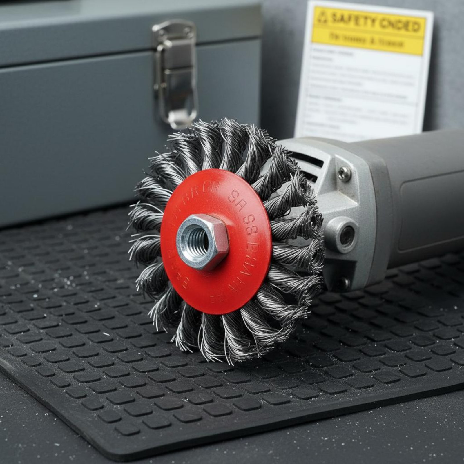 Cakram Pemoles Kawat Baja Roda - Power Tools Professional ulasan dan harga