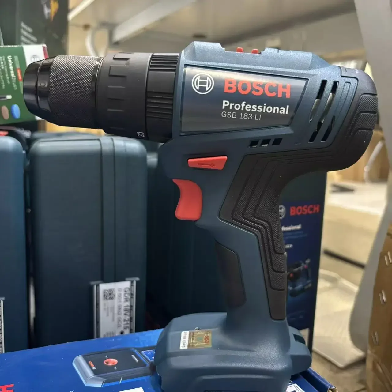Bosch GSB 183-LI, Bor Elektrik - Power Tools Electrical ulasan dan harga